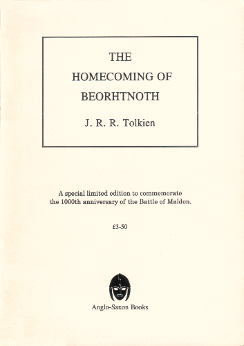 The Homecoming of Beorhtnoth Beorhthelm's Son